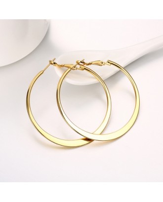 Fashion Jewelry Environmental Protection Round Earrings