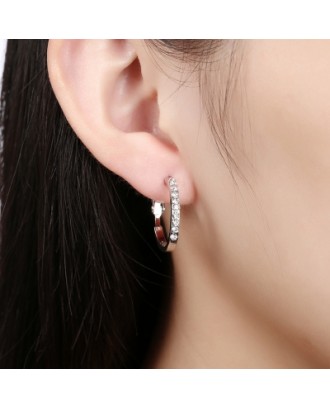 Fashion Jewelry Environmental Protection Round Shape Earrings