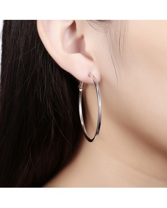 Environmental Protection Circular Clip Earrings